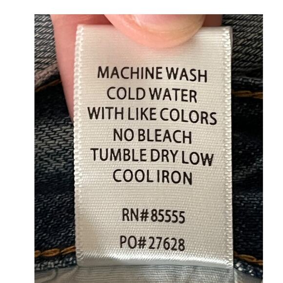 Pistola Jeans Charlie High rise faded and distressed straight leg size 24 - Picture 6 of 6